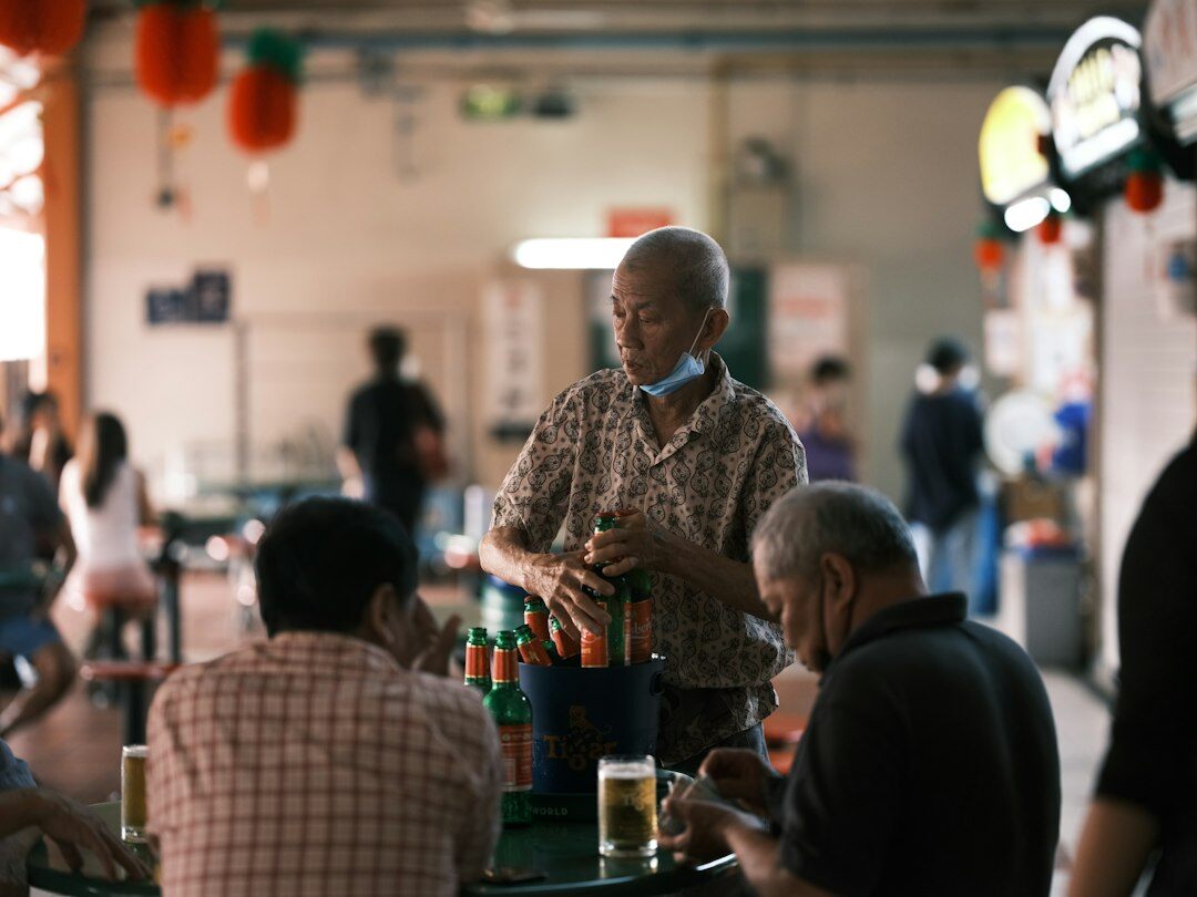 Diverse group of people discussing ideas around a table